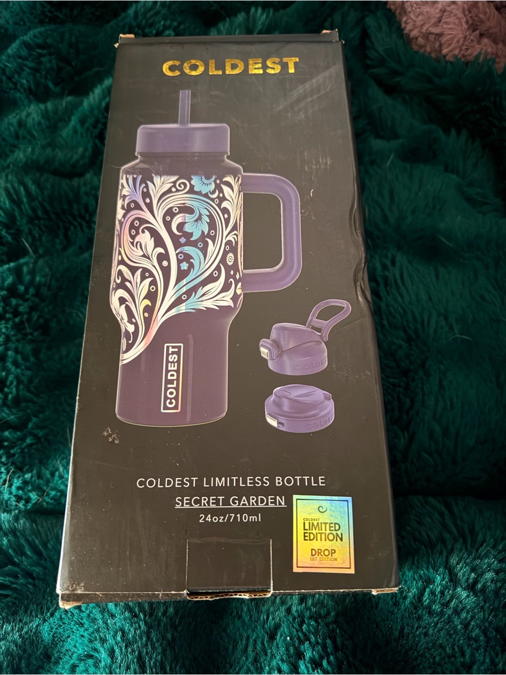 Coldest Limitless Bottle - Secret Garden Purple